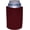 Burgundy, variant on Blank Thick Foam Old School Can Cooler (Variety Color 6 Pack)