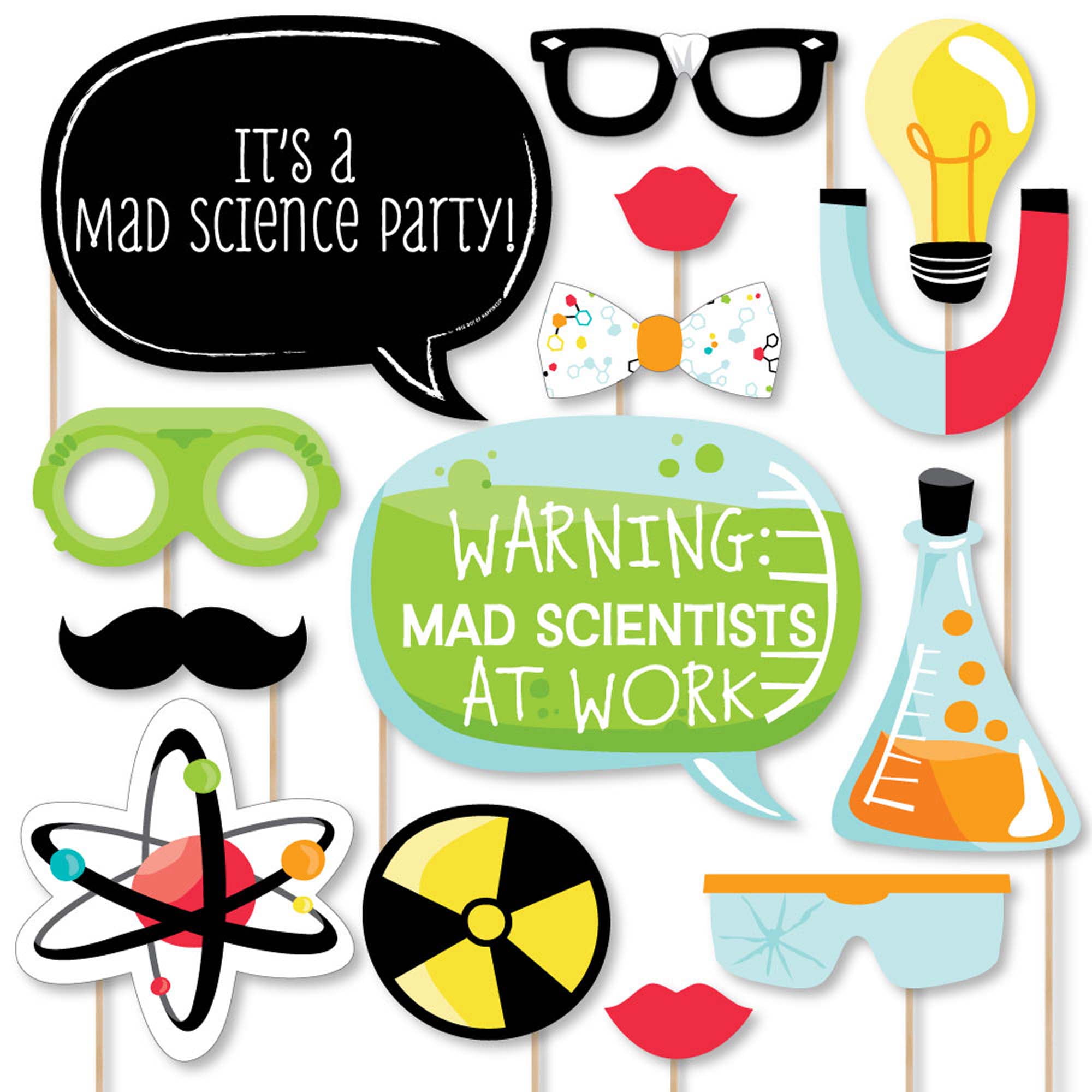 Big Dot of Happiness Scientist Lab Mad Science Baby Shower or