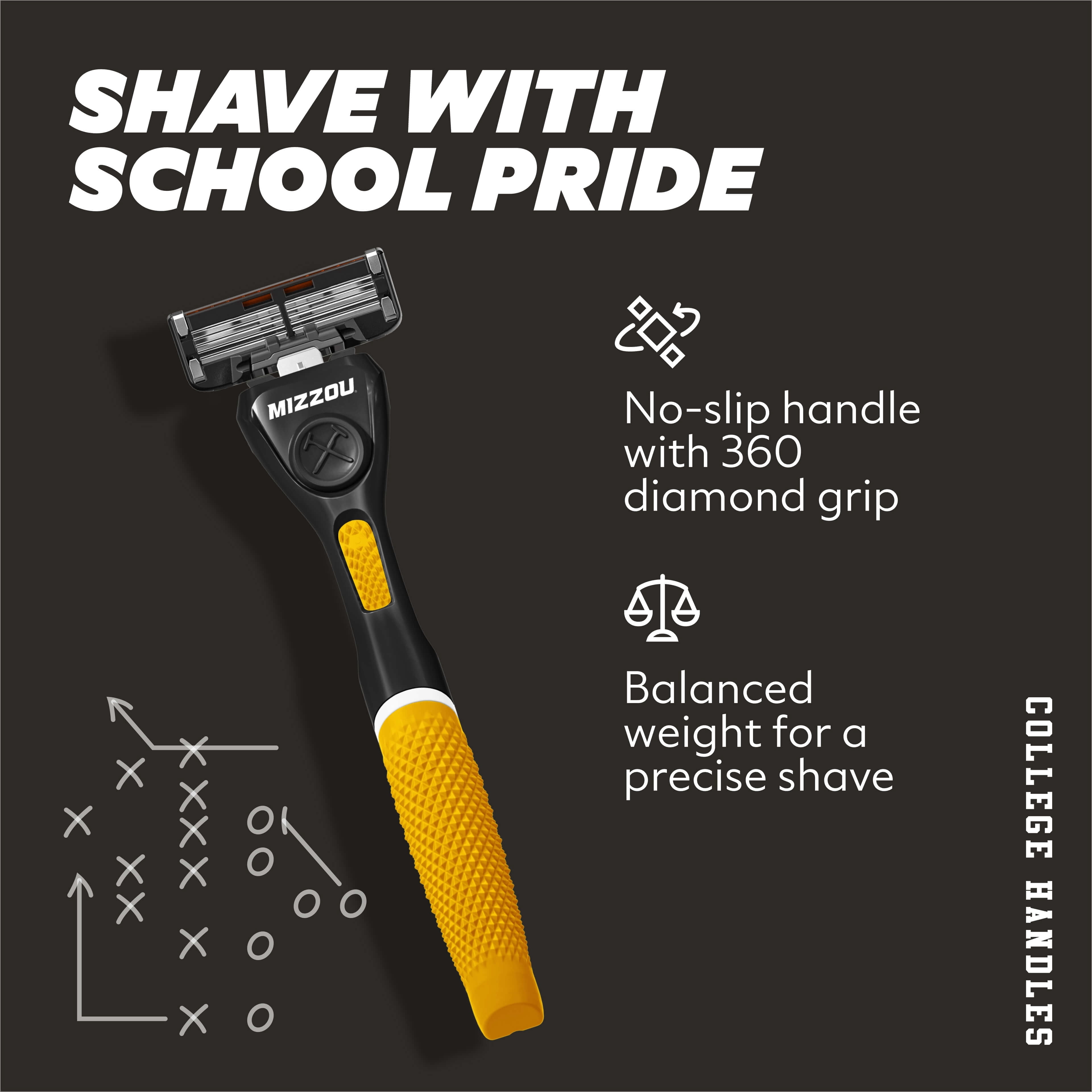Dollar Shave Club Missouri 6-Blade Razor Starter Set