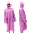 thumbnail image 4 of Moluckfu Impermeable Rosa Semitransparente De Eva Para Protección En Días Lluviosos, 4 of 8