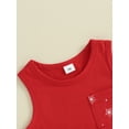 thumbnail image 6 of CIYCuIT Toddler Baby Boys Summer Outfits Sleeveless Crew Neck Tank Tops + Stars Print Shorts 2Pcs 6M 12M 18M 24M 3T Infant Casual Short Pants Sets for Daily Vacation, 6 of 9