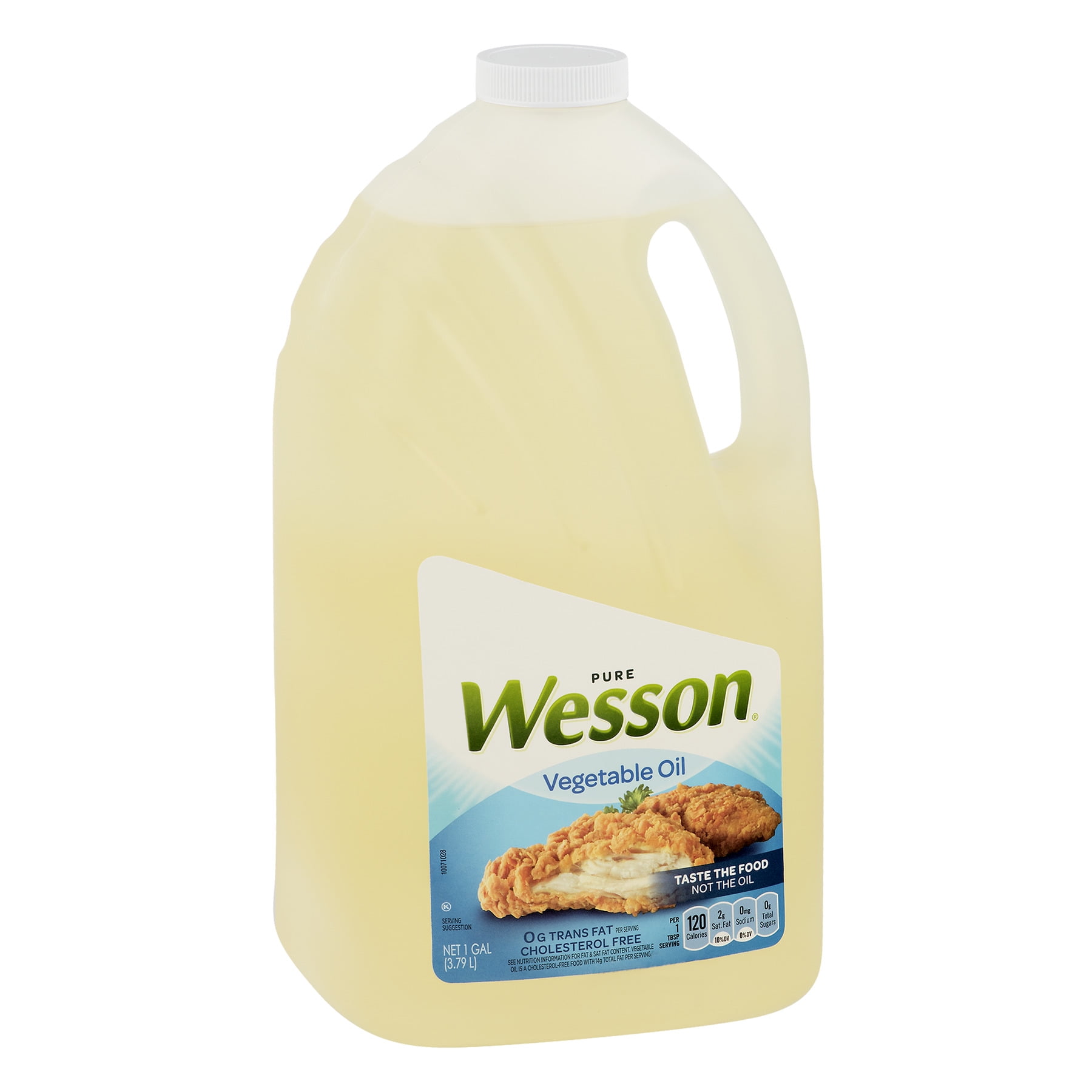 wesson vegetable pure natural oil 1 gal walmart com