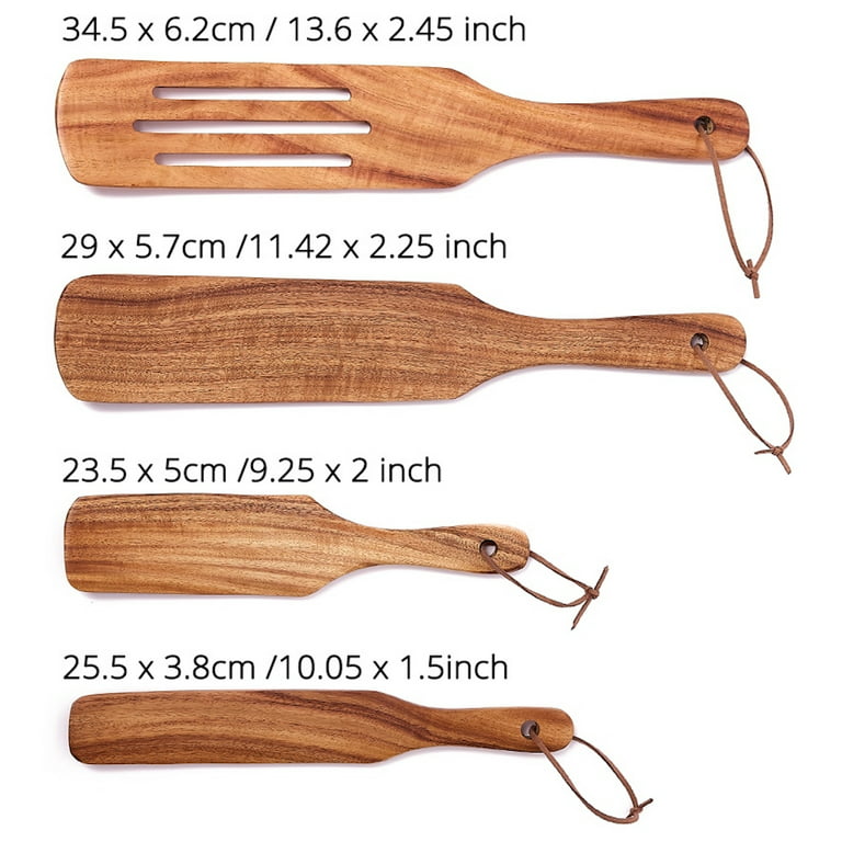 Wooden Stirrer, Pot Stirrer, Wood Utensil, Natural Finish, Kitchen Utensil,  Spurtle 