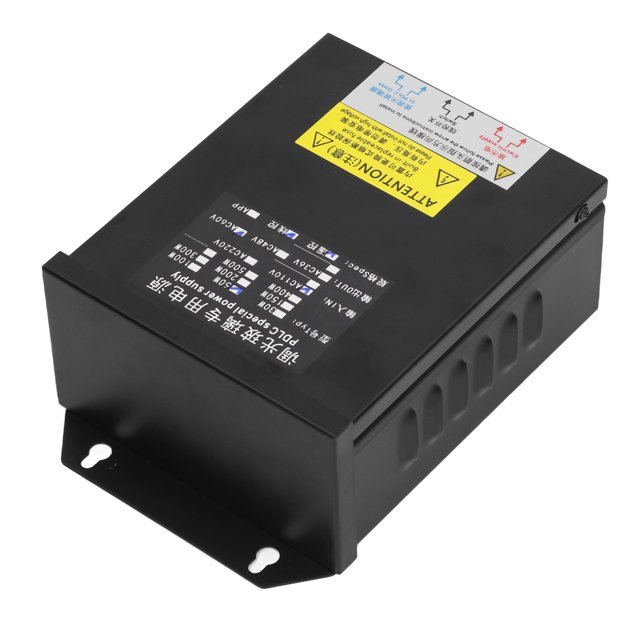 PDLC Glass Power Supply, 50W Power Supply Safe Fuse AC60V Input Metal Shell Fast Heat Dissipation for Projection Device AC110V,AC220V