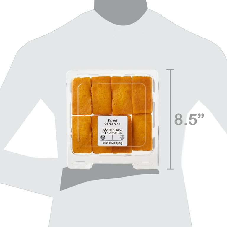 Freshness Guaranteed Mini Sweet Cornbread , 16 oz, 8 Count