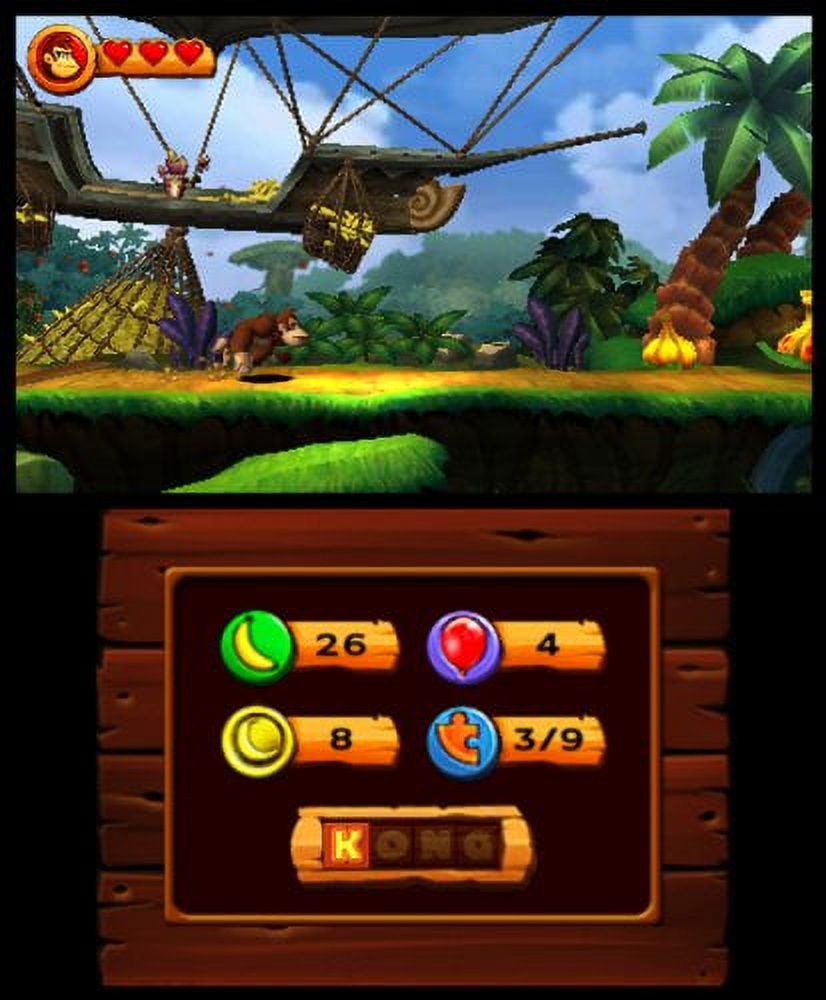 Donkey Kong Country Return 3ds - image 3 of 9