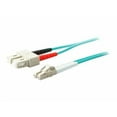 thumbnail image 7 of 1M LOMM OM4 FIBER OPTIC MALE LC/SC 50/125 DUPLEX AQUA CABLE, 7 of 7