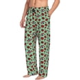 thumbnail image 6 of Disketp Ladybugs 3 Men's Pajama Pants - Ultra Soft Fleece Sleep and Lounge Pants (Size: S-XXL)-Medium, 6 of 6