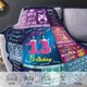 thumbnail image 3 of LHSHID 12th Birthday Gifts for Girls Throw Blanket12 Year Old Girl Birthday Gift Soft Blanket for Couch Bed 12th Birthday Decorations for Girls Best Teenage Girl Gifts for 12 Year Old Girls 50x60in, 3 of 6