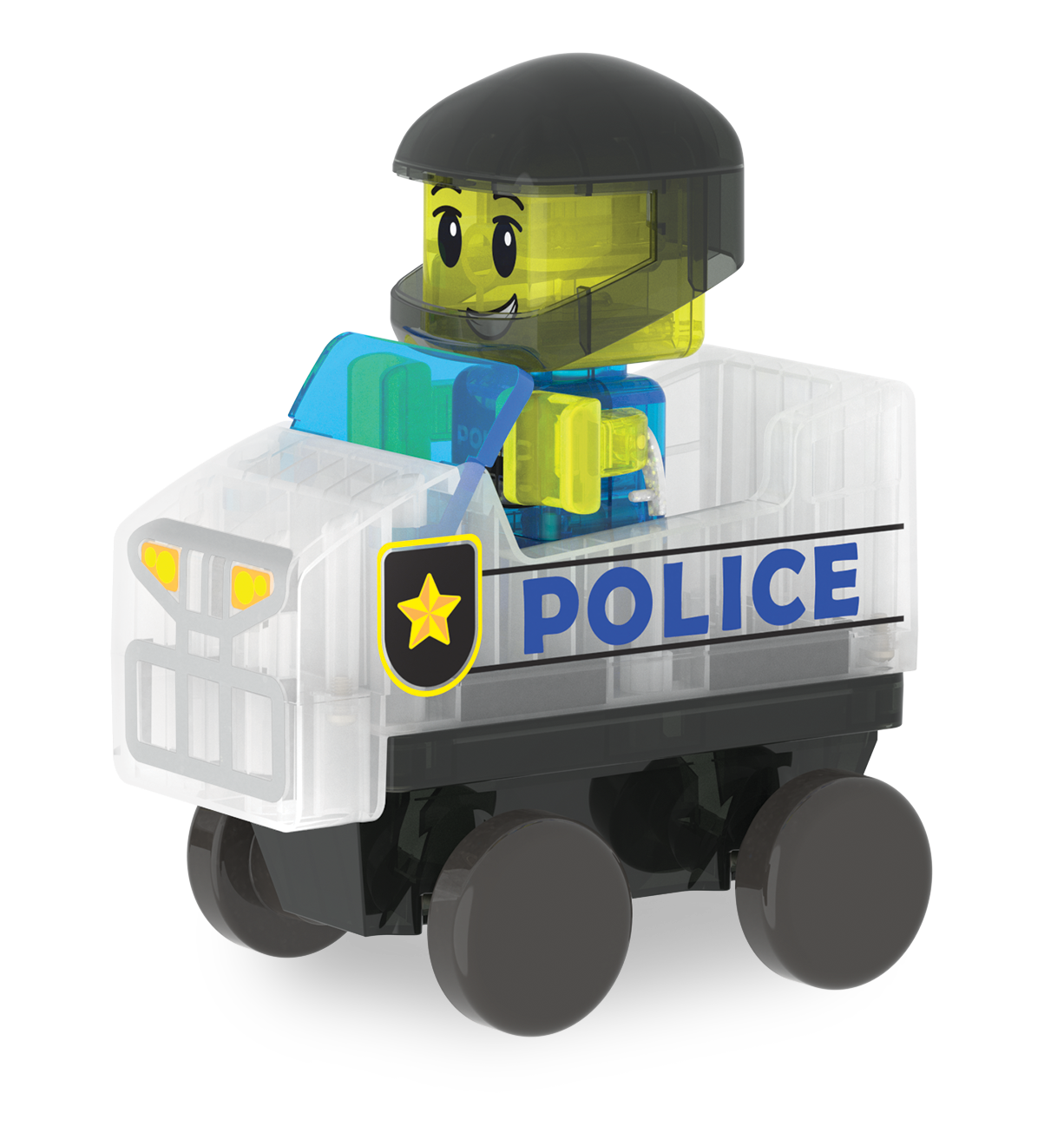 Magna-Tiles Police Patrol 20-Piece Magnetic Set photo 3