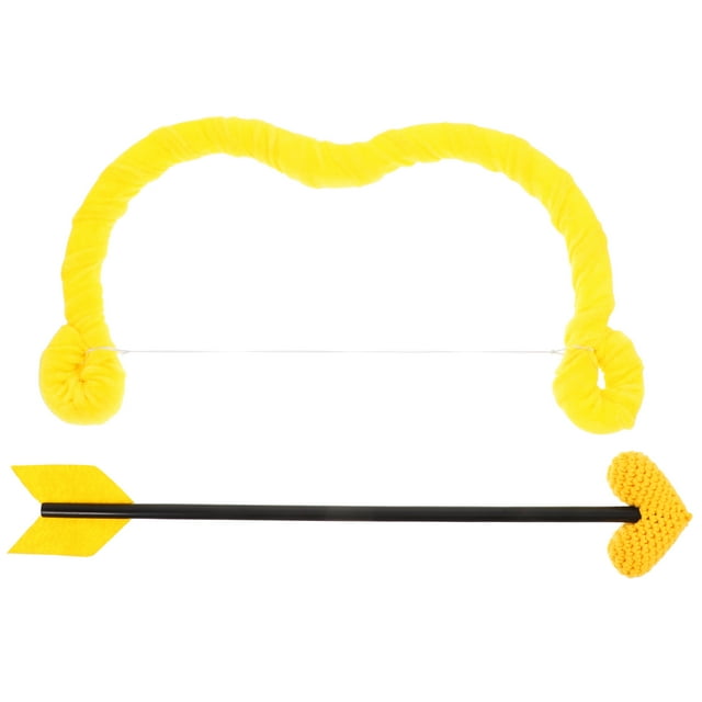 Mini juego de arco y flecha de Cupido, accesorios para fotos de disfraz de Cupido, accesorios para presentaciones de Cupido para eventos festivos con temática de Cupido, suministros para fiestas.