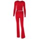 thumbnail image 4 of Puntoco Suéter de moda para mujer Traje de punto con capucha de lana elástica de cintura alta Traje de punto para mujer Puntoco Puntoco-3919, 4 of 9