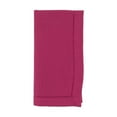 thumbnail image 1 of SARO Serviette de Table Carrée Classique à Bordure Ajourée 20 Po Fuchsia - Ensemble de 12, 1 of 1