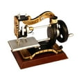 thumbnail image 2 of yuksok Vintage Sewing Machine Decoration Model Figurine for Cafe Desk Window Crafts A, 2 of 9