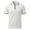 White, variant on JTSRKL Men's Quarter Zip Knit Golf Shirt Solid Color Lapel Short Sleeve Jacquard Texture Tees Vintage Old Money Casual Business Golf Tops Dark Gray S