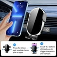 thumbnail image 3 of YEGZA Car Phone Holder for Porsche Taycan 2020 2021 2022 2023 2024 2025 Auto Accessories Navigation Screen Bracket Interior Decoration Dashboard Cell Mobile Phone Mount Holders case Accessory C105, 3 of 3