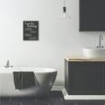 thumbnail image 3 of Stupell Industries Laundry Rating Five Star Bathroom Black Funny Word Design Framed Wall Art by Daphne Polselli, 3 of 3