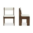 thumbnail image 2 of Moe's Home Ashby 18" Solid Wood Dining Chair in Walnut Stained Ash (Set of 2), 2 of 5