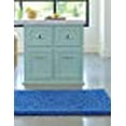 thumbnail image 5 of Unique Loom 3127831 2 Pi 6 Po x 10 Pi Tapis Solide Shag Runner&44; Bleu Pervenche, 5 of 5