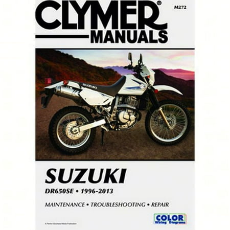 Clymer Manuals M272  M272; Manual Suzuki Dr650Se dirt bike Motorcycle Repair Service