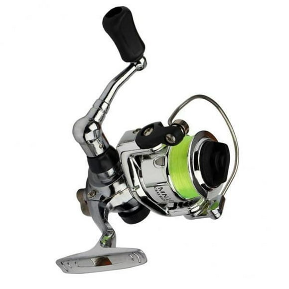 Carrete de pesca DYNWAVEMX 2xMini Carrete Liso Carretes De Fundición De Cebo De Acero