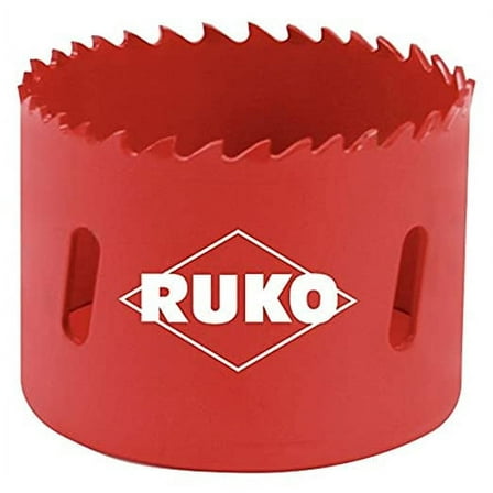 RUKO 106043 High Speed Steel Bi-Metal Hole Saw, 1-11/16"