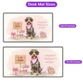 thumbnail image 5 of Happy Mother's Day Wirehaired Pointing Griffon Love Dog Mom Heart Flower Desk Mat Full Keyboard Mouse Pad Dog Lover Large Mousepad - 12004, 5 of 5