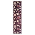 thumbnail image 2 of Well Woven Melody Purple Bubles Rug, 2 of 2