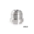 thumbnail image 1 of 2 Pieces Aluminium Alloy Auto Fuel 2 Pieces Line Adapter Detachable Leakproof Replacement Automotive Water Air Fitting Accessories AN10, 1 of 9