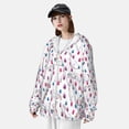 thumbnail image 5 of Kdxio Rabbit Eating Print Women Men Sun Protection UPF 50+ Jackets Zip Up Long Sleeve Hoodie Hiking Lightweight with Pockets, 5 of 8