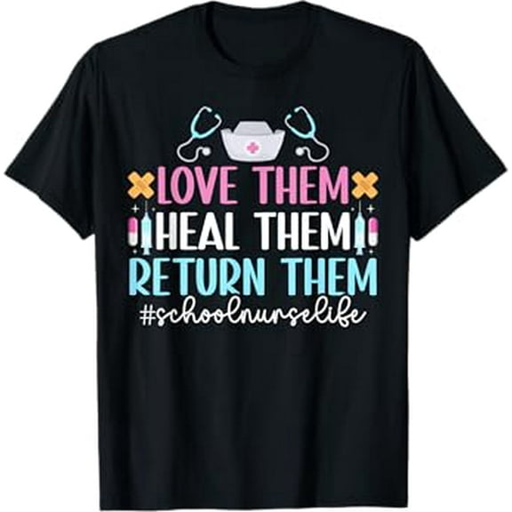 School Nurse Life School Nursing School Nurse Appreciation T-Shirt