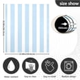 thumbnail image 6 of Dailycode Dishwasher Magnet Cover Magnetic Fridge Door Cover Home Kitchen Decor, Light Blue and White Stripes, 23"x 26", 6 of 6