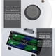 thumbnail image 4 of Lcd Pantalla Digital Ultrafina Báscula Electrónica Para Alimentos De Cocina Báscula De Alta Precisión De Acero Inoxidable 5Kg/1G Kearding HA023722-00, 4 of 7