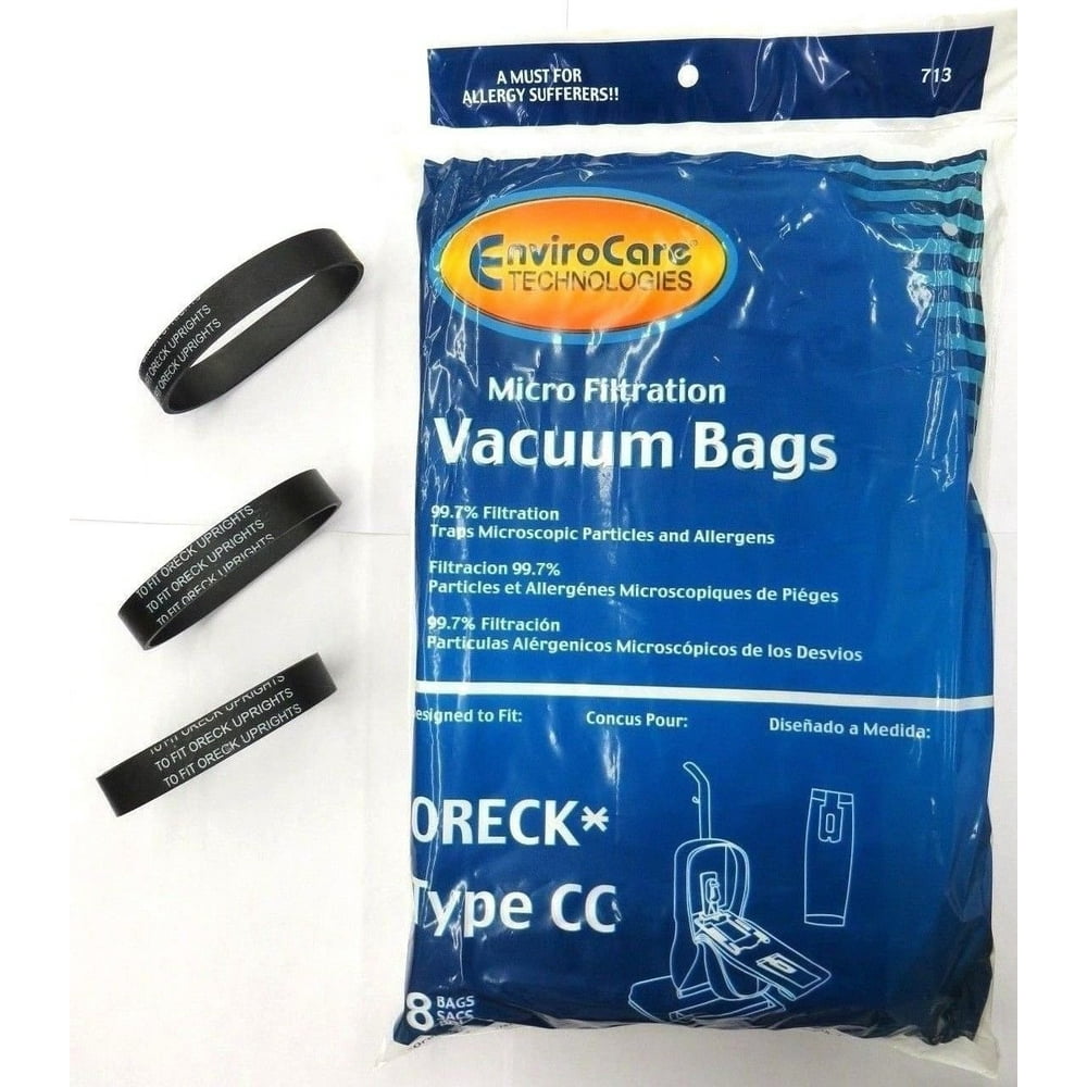 Oreck Vacuum Cleaner Bags To Fit Style CC, and all XL Upright Models (8