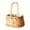 Oval, variant on Woven Storage Basket w/Handle, Wedding Flower Girl Baskets, Farmhouse Wicker Rattan Flower Basket for Home Garden Decor