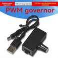 thumbnail image 4 of PWM Speed Controller 12V 4Pin PWM Fan Governor USB TYPE-C Power Supply DIY Watercooling Cooler with 1 to 2 Adapter Cable, 4 of 5
