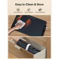 thumbnail image 6 of FOHERE Warming Mat for Food Full Surface Heating with 3 Modes, Electric Warming Tray Keeping Food Warm or Thawing for Parties Buffets Gatherings Holidays Daily Use, Versatile, Rollable, Dark Blue, 6 of 7