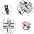 thumbnail image 4 of Robinet de Remplacement pour Douche, Vanne de Remplacement pour Évier de Cuisine, 4 of 5