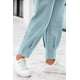 thumbnail image 5 of Pantalones PRETTYGARDEN 2025 Mujer Cintura Alta Tobillo Aqua XXL, 5 of 8