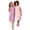 Pink Sheep, variant on Plus Size 2-Pack Short-Sleeve Sleepshirt