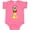 Hot Pink, variant on Inktastic Alien Abduction Boys or Girls Baby Bodysuit