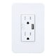 thumbnail image 2 of Enchufe de pared inteligente WiFi para compartir en familia Control de voz Configuración del temporizador toma de corriente de pared 2,4 GHz AC110-125V, 2 of 5
