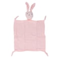 thumbnail image 1 of Baby Security Blanket Cute Rabbit Shape Soft Cotton Safe Skin Friendly Multifunction Baby Comfort Blanket for Infants Boy Girl Pink, 1 of 4