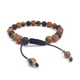 thumbnail image 1 of Pulsera Mala Piedra Volcánica Semillas de Rudraksha y Ojo de Tigre, 1 of 1