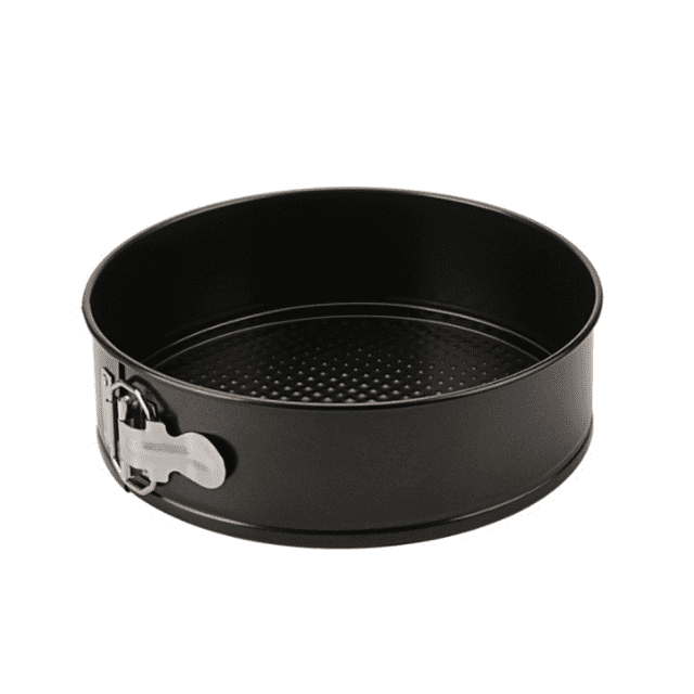 Round Springform Pan Non-Stick Metal Bakeware 22cm for Cheesecake & Quiche