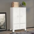 thumbnail image 1 of vidaXL Armoire Industrielle Blanche 67x35x107 cm Acier, 1 of 5
