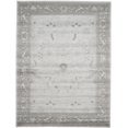 thumbnail image 1 of Unique Loom Collection la Jolla Tapis Traditionnel, 9 x 12 Pieds, Gris Clair/gris Foncé, 1 of 2