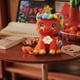 thumbnail image 3 of Red Wishing Horse Stuffed Ornament, Auspicious Hanging Decor for Car Home, Chinese Year Gift, Soft Plush(B-Red), 3 of 6