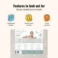 thumbnail image 2 of Dream On Me Modern Love 2 in 1 Infant and Toddler Mattress / Greenguard Gold Environment Safe Baby Mattress/ JPMA Certified Infant Mattress / Waterproof Vinyl Cover/ Maximum Support And Safety, 2 of 7