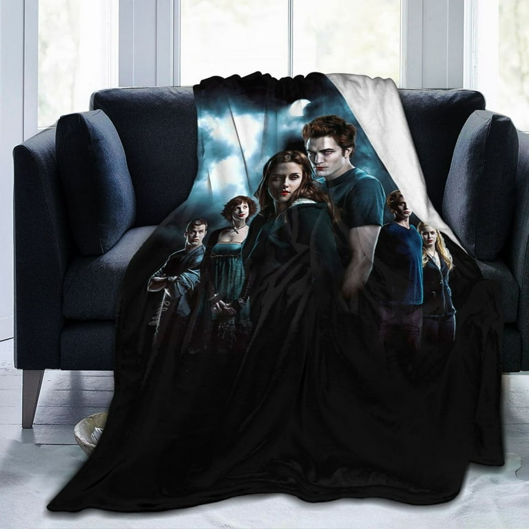Bella Swan Twilight Saga Blanket Robert Pattinson Throw Bedding Room Decor Flannel Edward Cullen Blankets for Bed Sofa 50 x40 Walmart